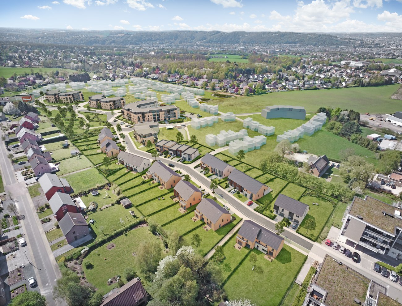 Plateau d'Erpent - Aerial View - Immobel Home