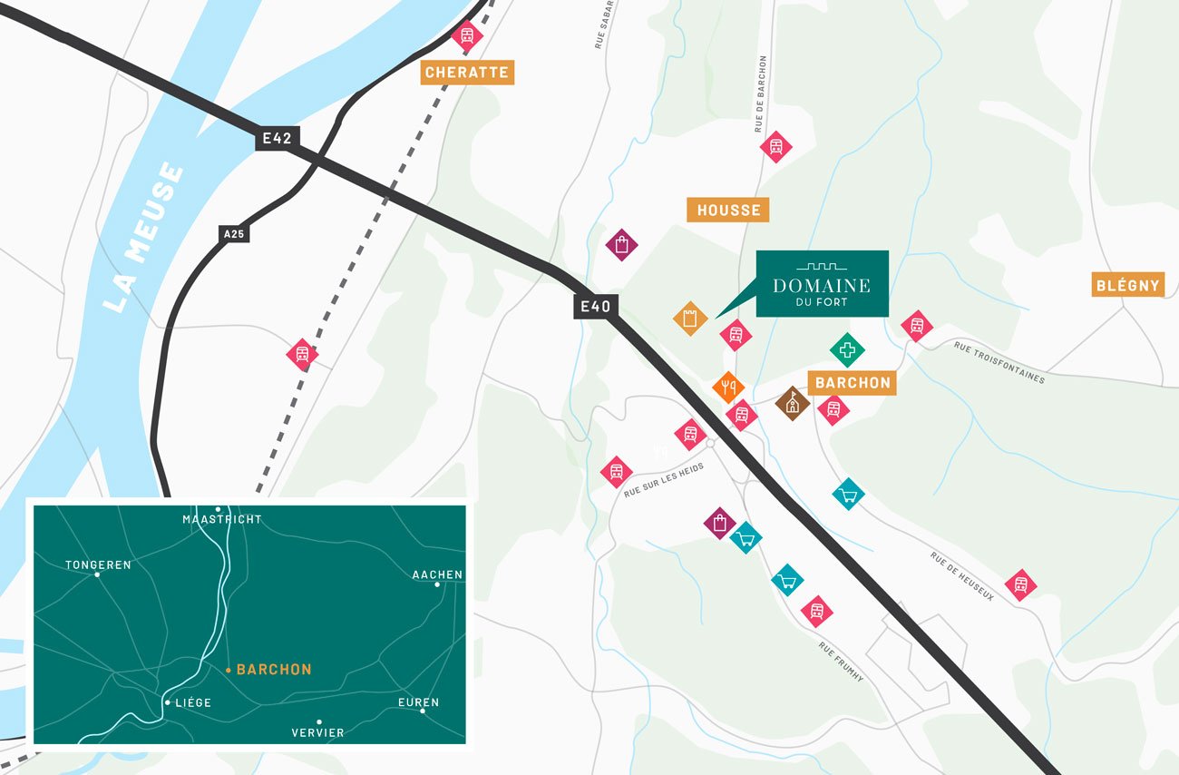 Domaine du fort maps